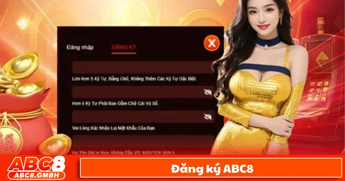 Hướng Dẫn Đăng Ký Tài Khoản ABC8 Chỉ Trong 1 Phút