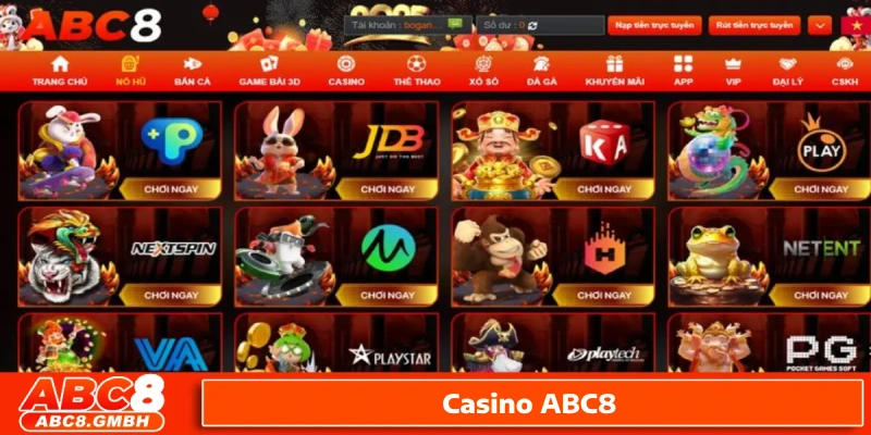 Sản phẩm game nổi bật tại 𝐀𝐁𝐂𝟖
